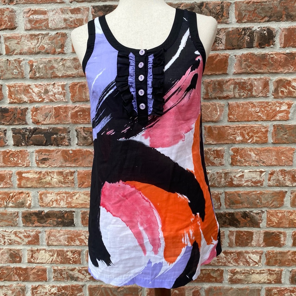 Kensie colorful abstract printed minidress / XS / Excellent condition